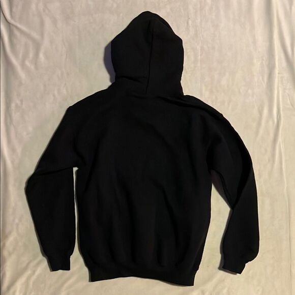 Gildan Black Hoodie with Graphic Design - Picture 4 of 4